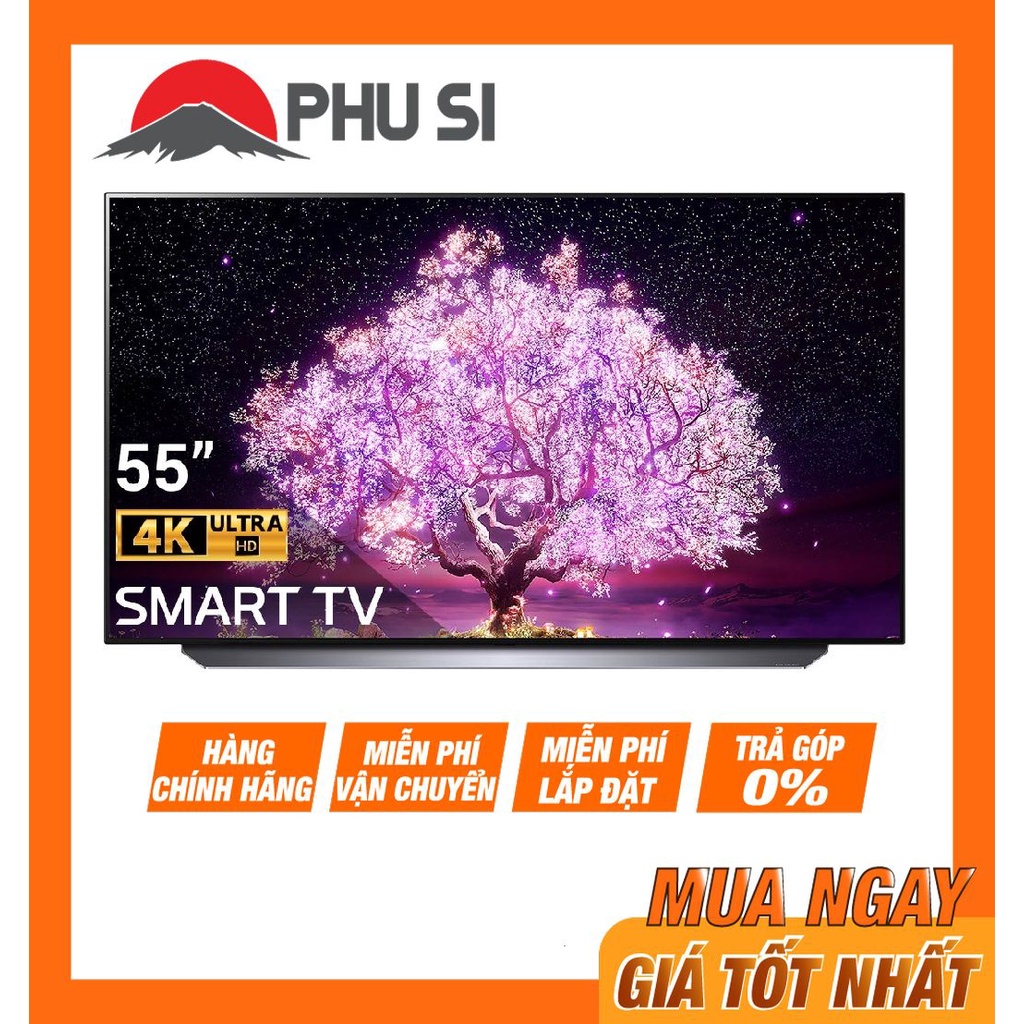 OLED55C1PTB - Smart Tivi OLED LG 4K 55 inch OLED55C1PTB