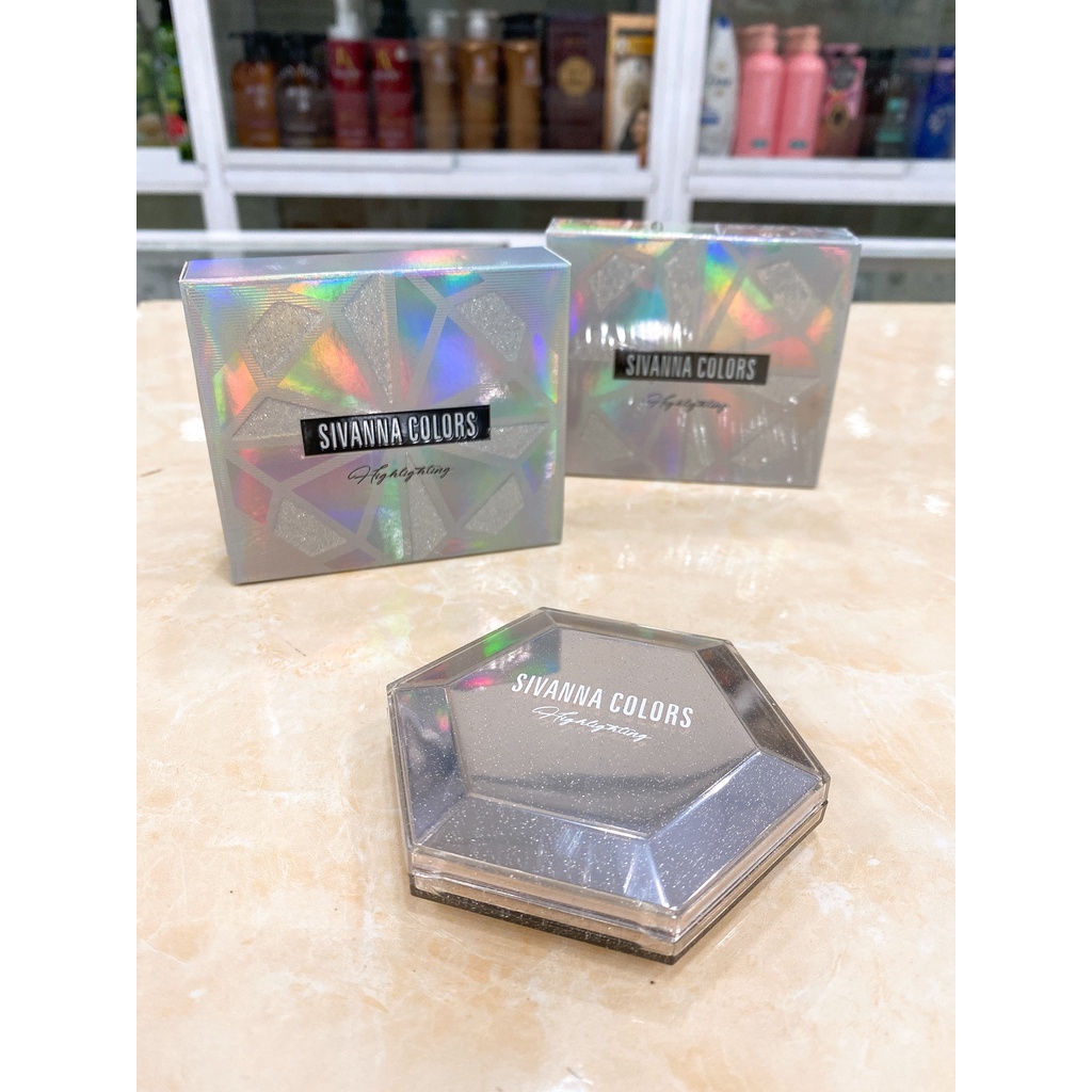 Phấn Bắt Sáng Sivanna Colors Ultra Diamond Highlight Powder HF4024 Thái Lan 10g