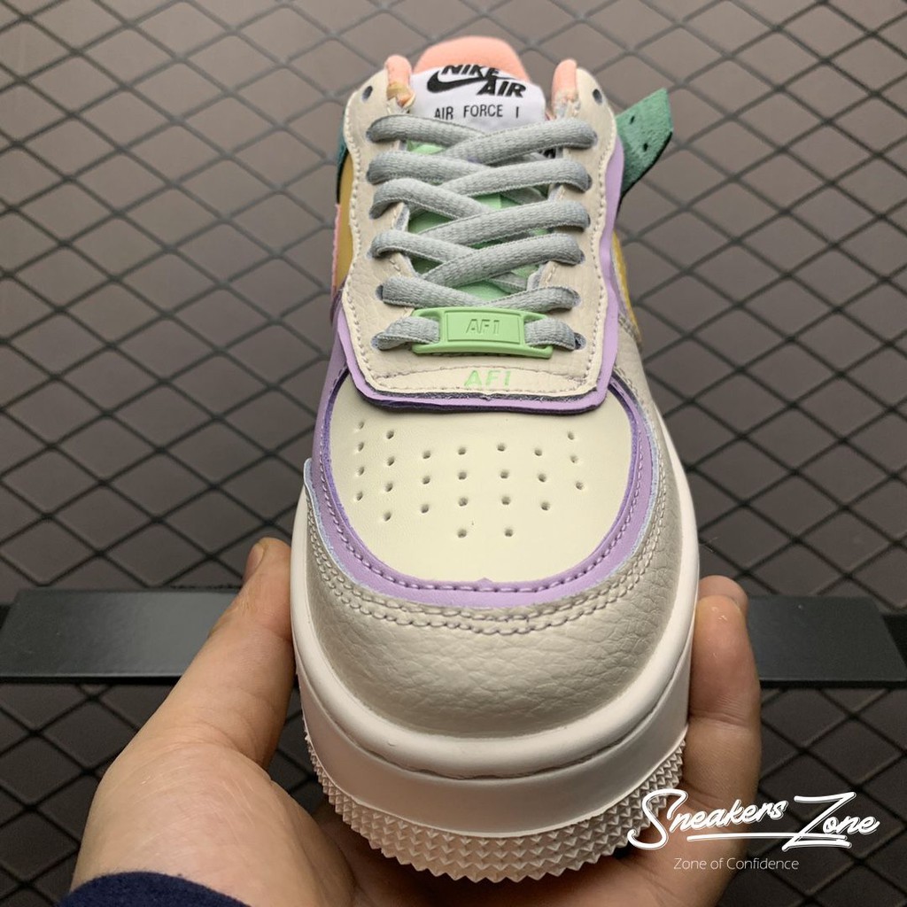 (FREESHIP+HỘP+QUÀ) Giày Thể Thao Sneakers AIR FORCE 1 shadow Pale Ivory Bảy màu siêu hot cho nam và nữ cho cả nam và nữ | BigBuy360 - bigbuy360.vn