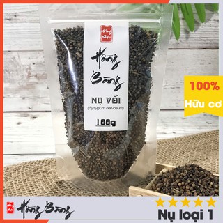 NỤ VỐI_100g Hồng Bàng (trà nụ vối khô thơm thanh nhiệt phòng bệnh gout nụ vối không lẫn tạp chất chuẩn Hưng Yên)