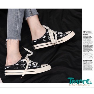 Giày Sneaker đạp gót Nhóc Bò Sữa