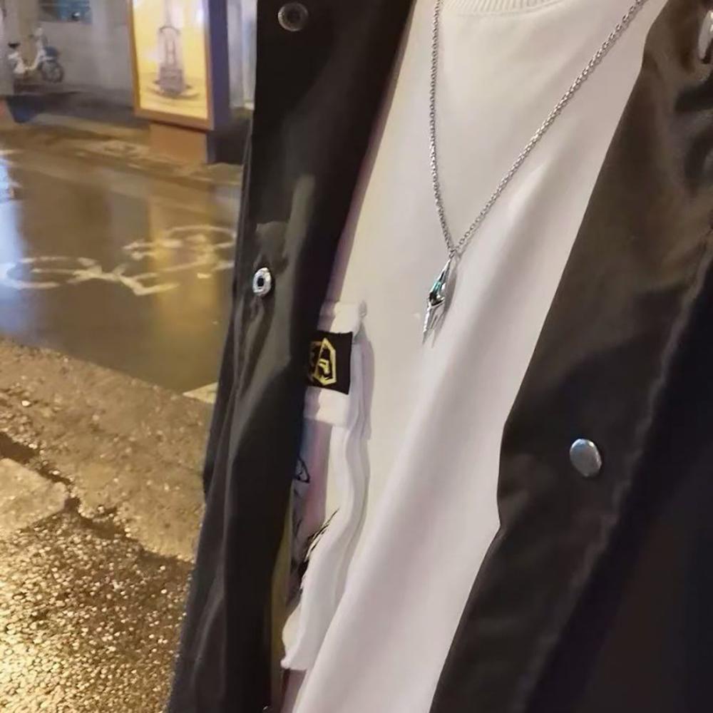 Vòng cổ Bằng Đồng Phong Cách Hip Hop Punk Hàn Quốc Cá Tính Cho Nam