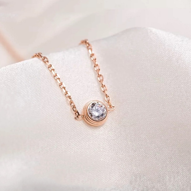 Vòng tay nữ 100% TITAN NGUYÊN CHẤT KHÔNG GỈ - KHÔNG PHAI MÀU 18k vàng đơn giản sang trọng Lắc tay kim cương trang sức Hàn Quốc