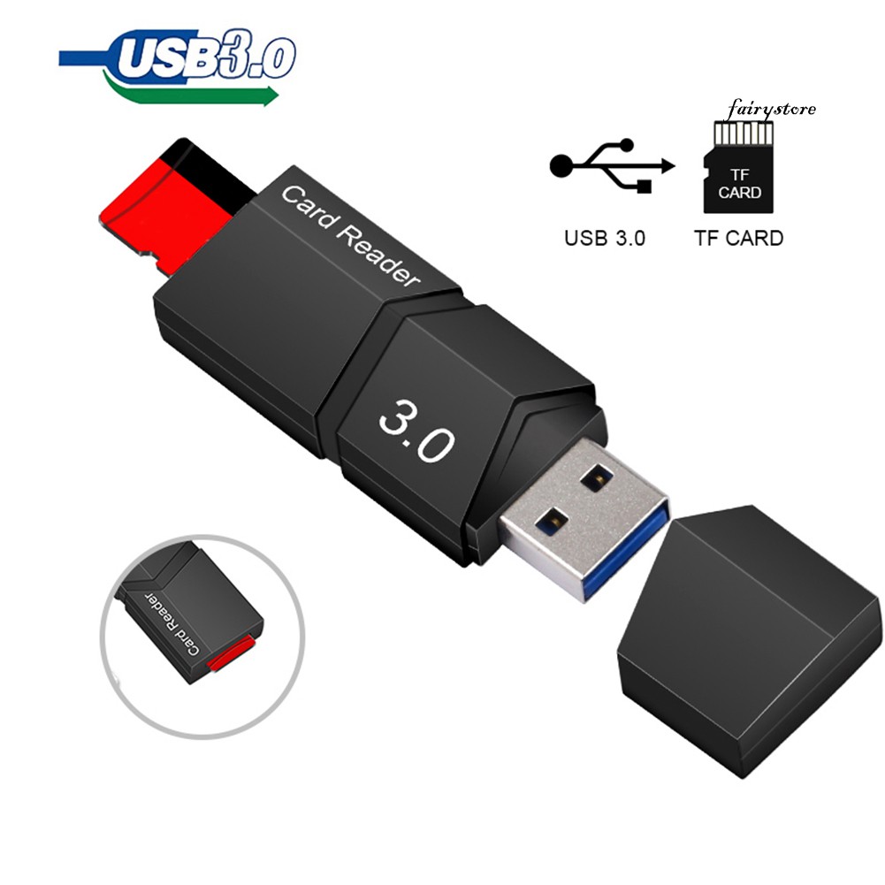 Đầu Đọc Thẻ Nhớ Cổng Usb 3.0 Tốc Độ Cao Cho Pc Laptop