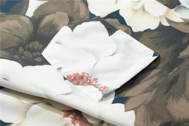 Áo Sơ Mi Nam Ngắn Tay Có Cổ In Hoa Thời Trang | BigBuy360 - bigbuy360.vn