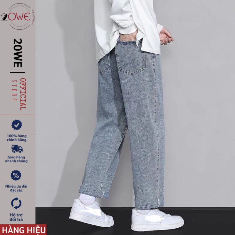 Quần Jean Baggy Đen Trơn Ống Suông Rộng Nữ Chất Liệu Cao Cấp Style Hàn Quốc, quần bò ống rộng nữ 2022 | BigBuy360 - bigbuy360.vn