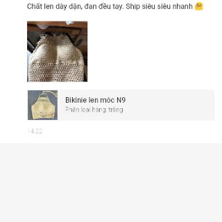 Bikinie len móc N9