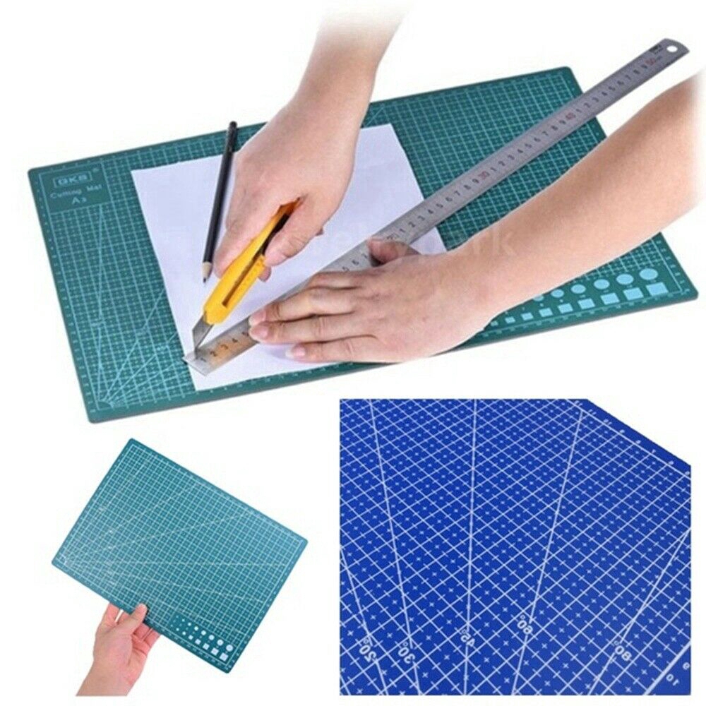 Tấm Lót Hình Chữ Nhật Bằng Pvc Kích Thước 300x220mm Dùng Trong Làm Đồ Da Thủ Công