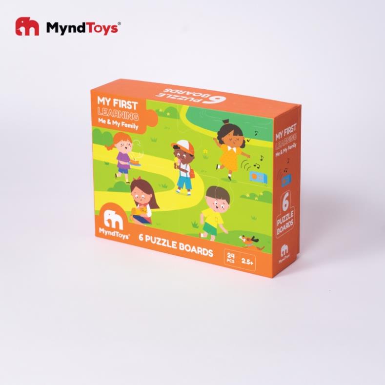 Đồ Chơi Giáo Dục Myndtoys My First Learning - Me &amp; My Family Dành Cho Các Bé Trên 2.5 Tuổi