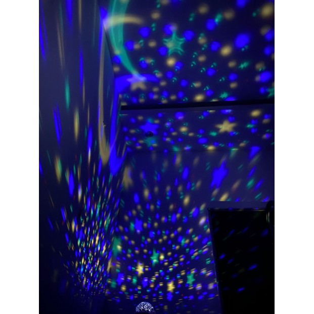 (Rẻ vô địch) Đèn ngủ chiếu sao vũ trụ độc đáo xoay 360 độ nhập khẩu - SDGD