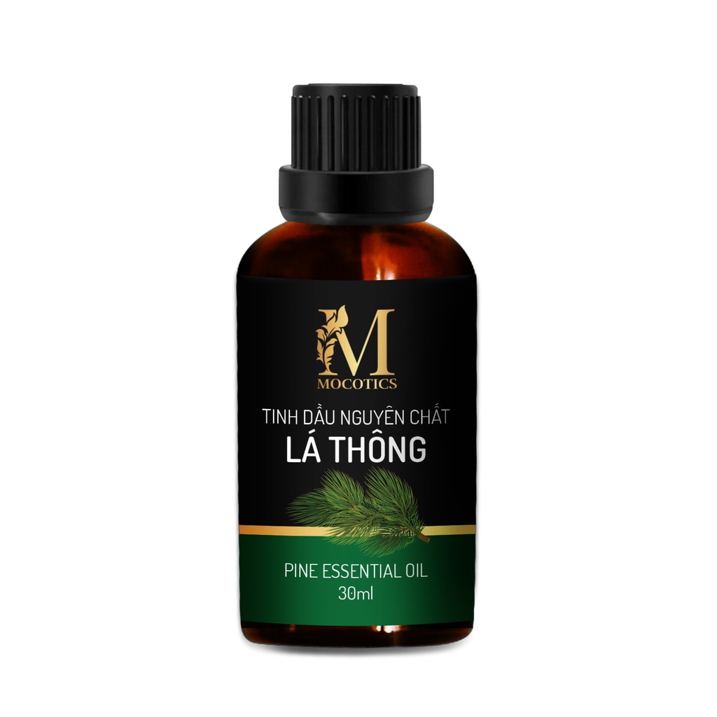 Tinh Dầu Lá Thông MOCOTICS | 100% Thiên Nhiên Nguyên Chất | Xông Thơm Phòng | Có QUATEST 3 Của Bộ Y Tế