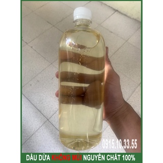 1 lít  - Dầu Dừa Không Mùi , nguyên chất 100% ( Massge, dưỡng tóc, chống rạn bà bầu, chống hăm cho bé,,,,)