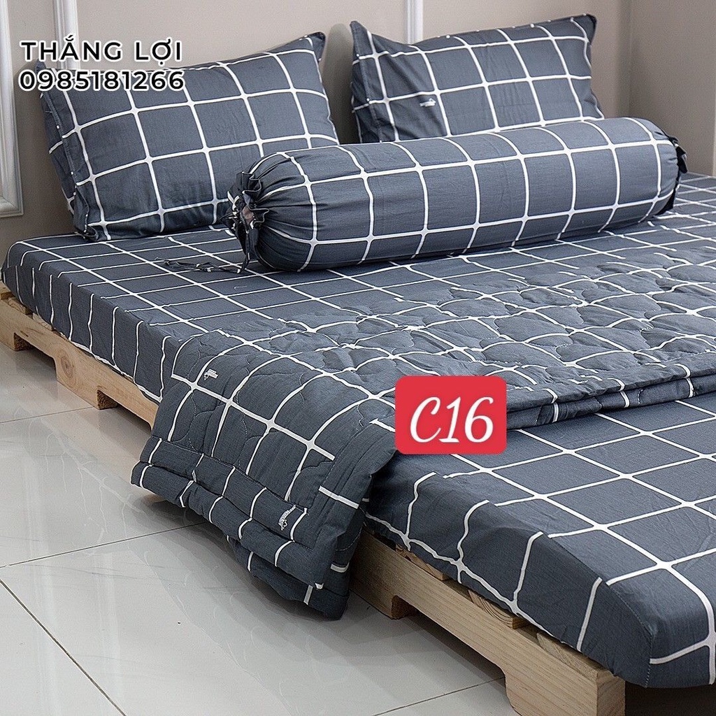 Ga Giường ( lẻ ) cotton THẮNG LỢI 100%. Vải có in logo Thắng Lợi Không Xù Lông, Không Phai Màu. Vệ sinh đơn giản tại nhà