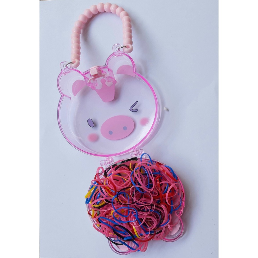 Túi 50g thun (chun) cột tóc Màu số 03)