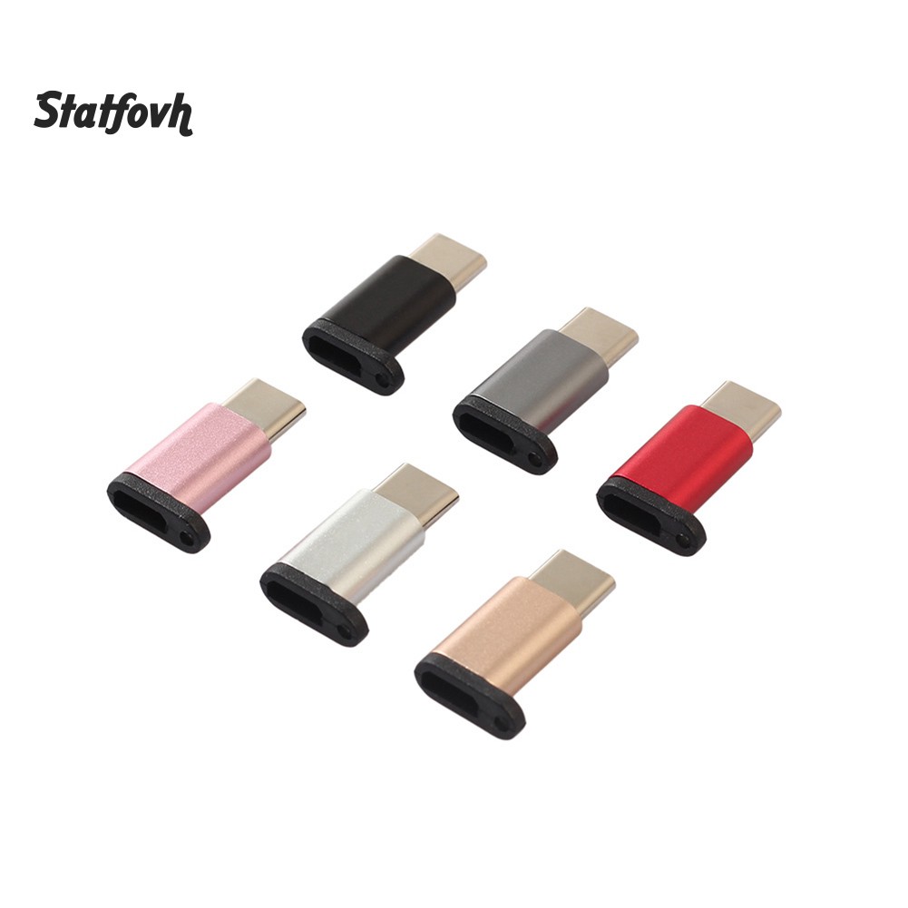 Đầu nối chuyển đổi cổng Micro USB sang type C cho Macbook