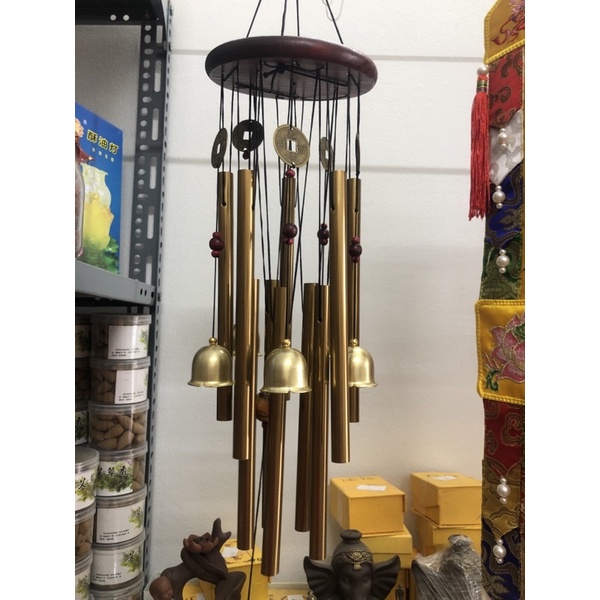 chuông gió 10 ống đồng - chuông gió phong thuỷ