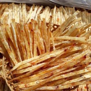 Khô thiều sợi ăn liền