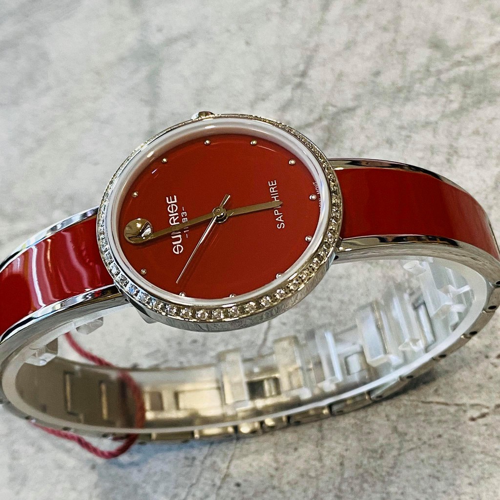 Đồng hồ Sunrise nữ chính hãng Nhật Bản L9968AA.D.DD - kính saphire chống trầy - Đá S