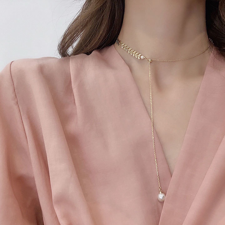 Vòng cổ Chuỗi Ngọc Trai Sang Trọng