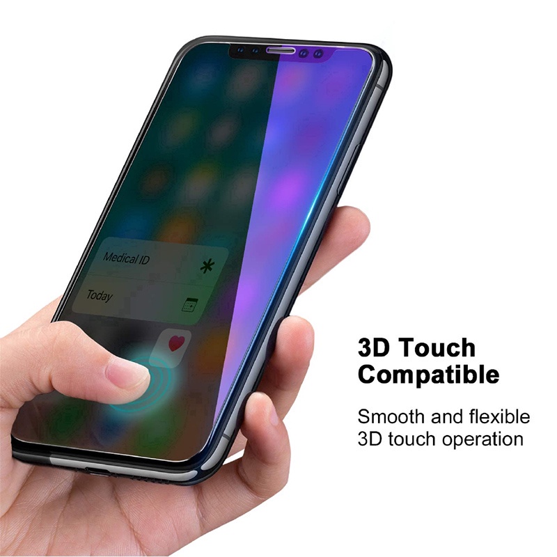 Kính cường lực chống ánh sáng xanh bảo vệ cho iPhone14 11 12 13 Pro Max 6 7 8 Plus 11 Xs Max X S XR SE 2020 12 pro max