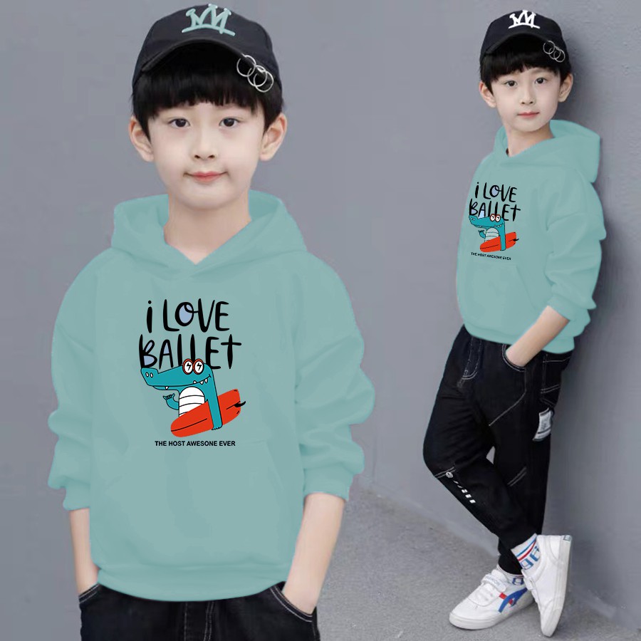 MA021- Áo hoodie cho bé trai-Áo dài tay bé trai ,chất Vải da cá 100% coton cao cấp cho bé (15-45kg)