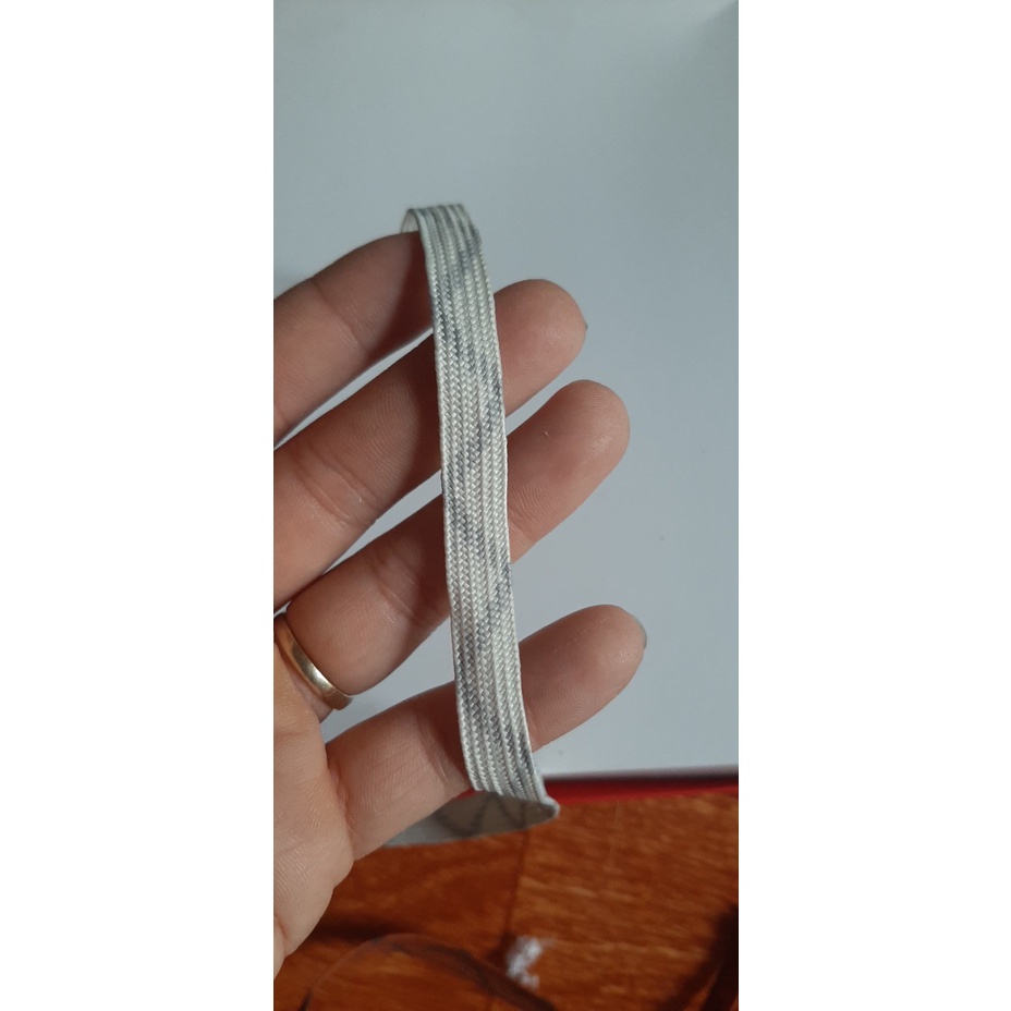 dây dệt bản 1cm trang trí quần áo