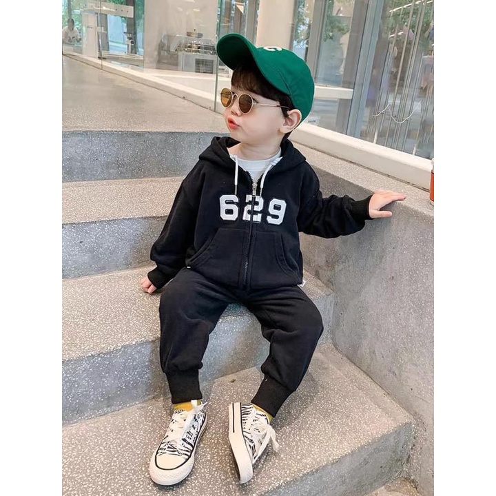 Bộ nỉ lông cho bé từ 8-20kg