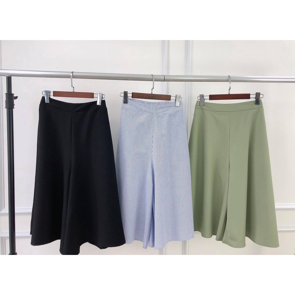 Quần nữ ống rộng giả váy trouser Maxy Workshop | BigBuy360 - bigbuy360.vn