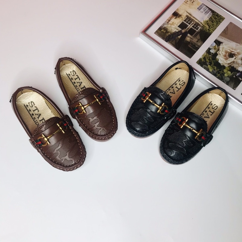 Giày lười trẻ em nam