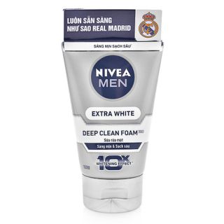 Sữa rửa mặt Nivea Men Extra White