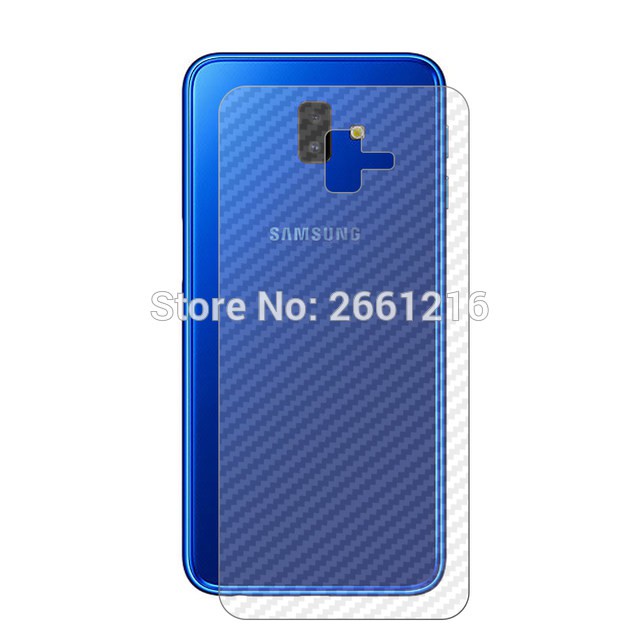 [Freeship toàn quốc từ 50k] Dán lưng Samsung Galaxy J6+ (J6 Plus),J4+ (J4 Plus),dán lưng Carbon