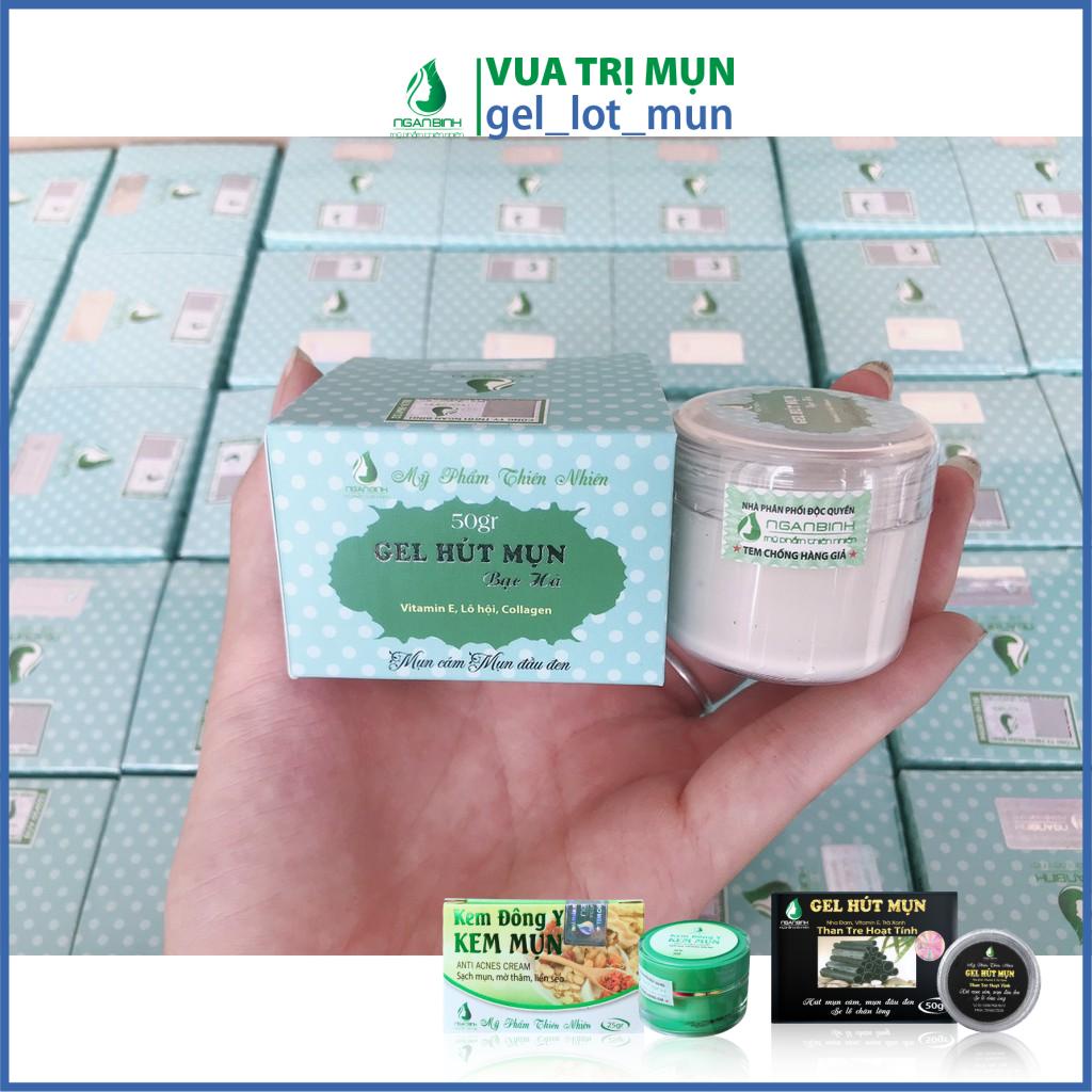  Gel hút mụn bạc hà, gel lột mụn Ngân Bình chính hãng