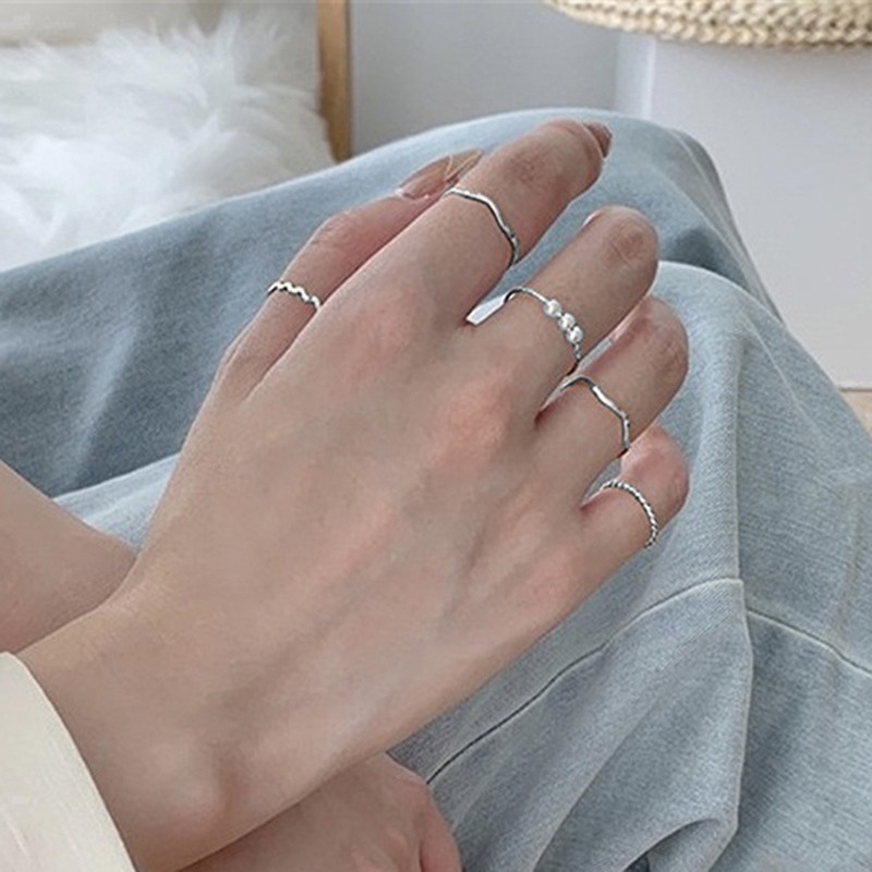 Bộ 10 Nhẫn Thời Trang Phong Cách Boho Cho Nữ timetunnel