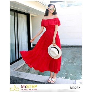 Váy Maxi Hở Vai M023r