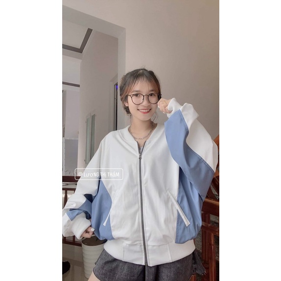 Áo Khoác Nữ Phối Màu 2 Lớp Chất Dù Cán Siêu Đẹp  - ĐĂNG QUANG CLOTHER