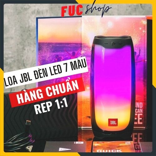 Loa bluetooth mini nghe nhạc giá rẻ Pulse 4 Plus 1:1 Đèn Led đổi màu theo điệu nhạc