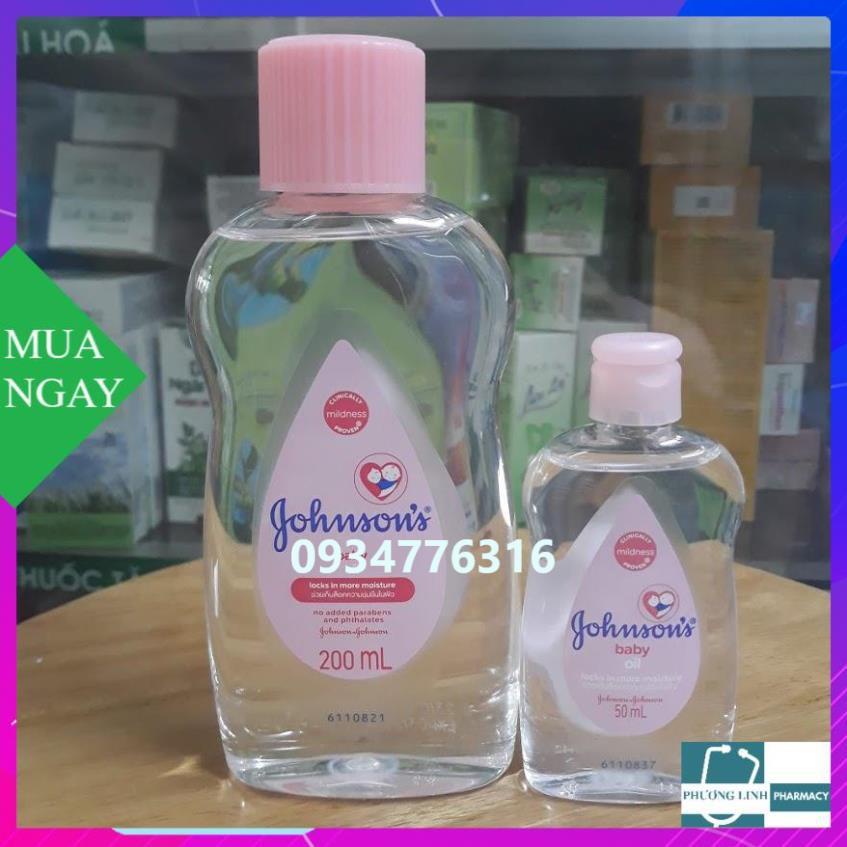 Dầu Dưỡng Ẩm Mát Xa Gohnson's baby oil