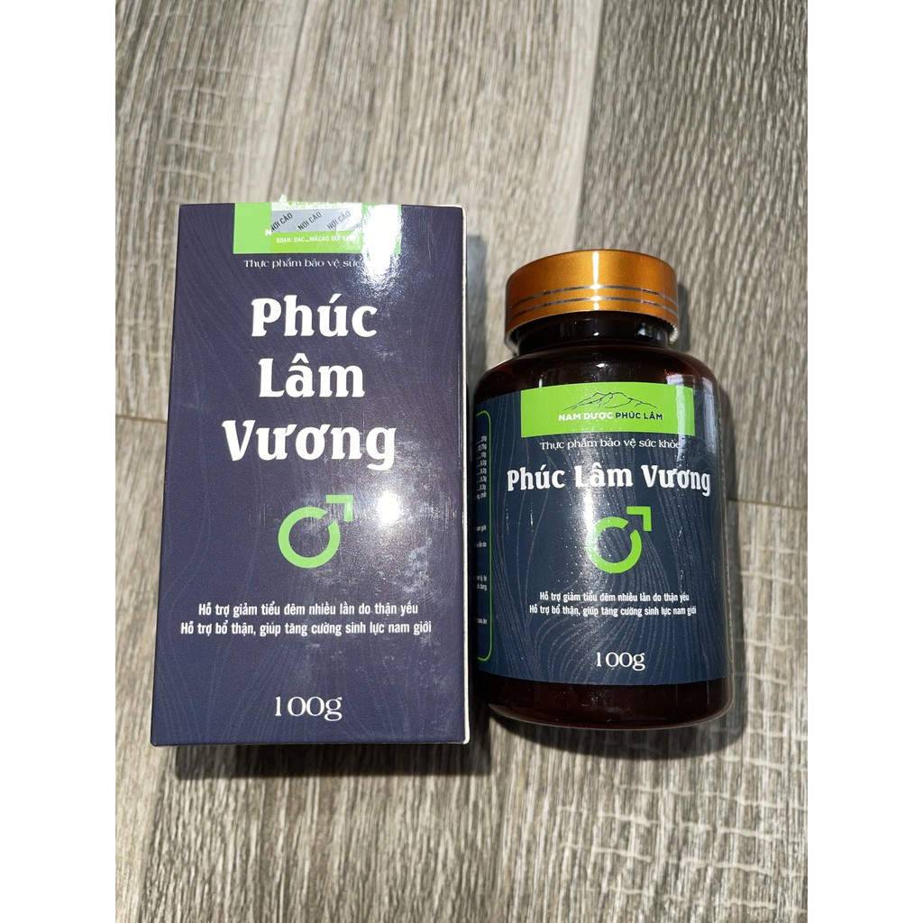 Sản phẩm gia đình làm: Thực phẩm tăng cường sinh lý nam PHÚC LÂM VƯƠNG