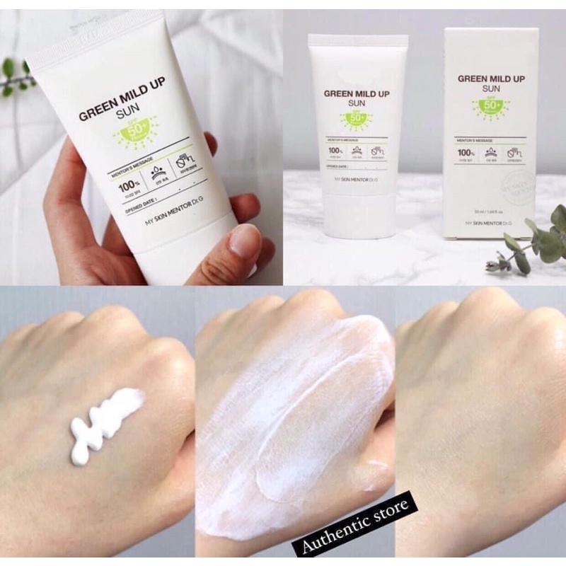 Kem chống nắng DR.G Green Mild Up Sun 50ml