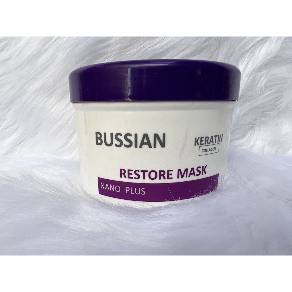 Hấp Dầu Bussian Keratin Siêu Mềm Mượt - Phục Hồi Tóc Hiệu Quả - 500ml