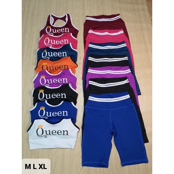 SET QUEEN ÁO BRA QUẦN LỠ TẬP GYM ZUMBA CARDIO NỮ CÓ TÁCH BÁN LẺ ÁO LẺ QUẦN