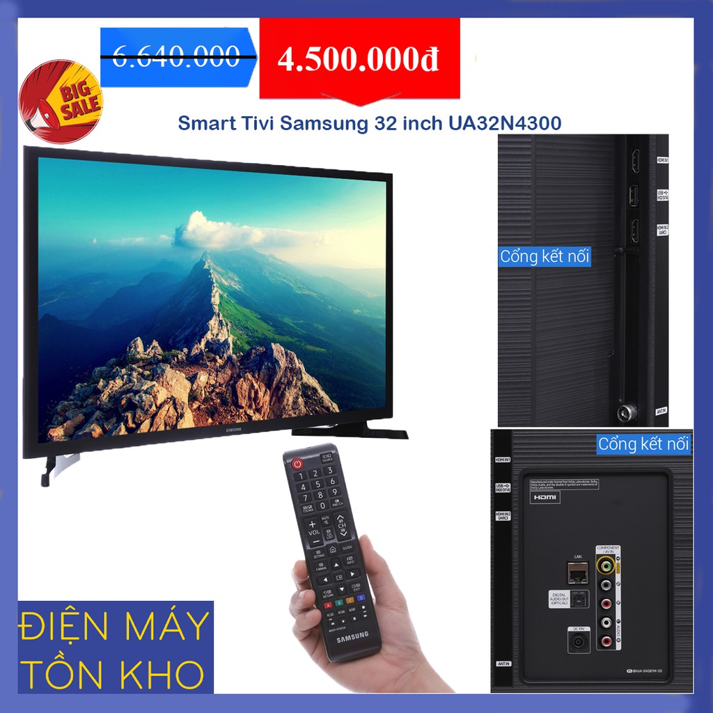 Smart Tivi Samsung 32 inch UA32N4300