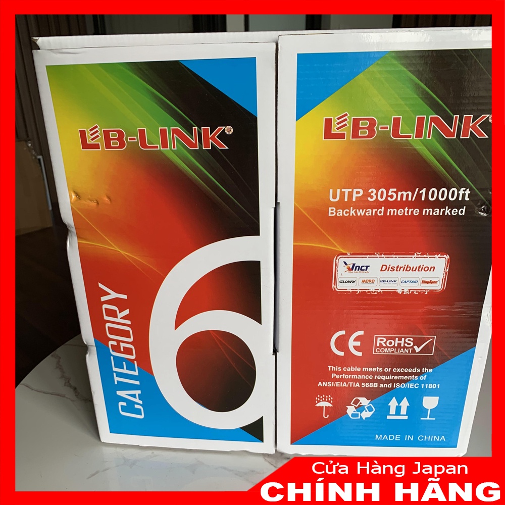 Dây Mạng CAT6 LB-Link Bấm Sẵn 2 Đầu Chuẩn Tốc Độ 1GB Hàng Xịn