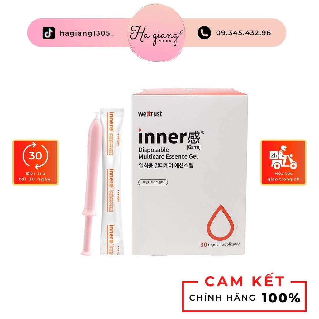 Đũa Thần Inner - Gel Phụ Khoa - Dưỡng Ẫm Và Làm Sạch