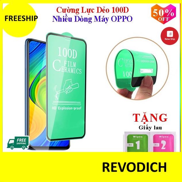 Cường Lực DẺO 100D OPPO A11/A1k/A12/A3/A31/A37/A3s/A5s/A5 2020/A7/A83/A9 2020/A91/F3/F5/F7/F9/F11/F11Pro/Reno2F/3/5/R15