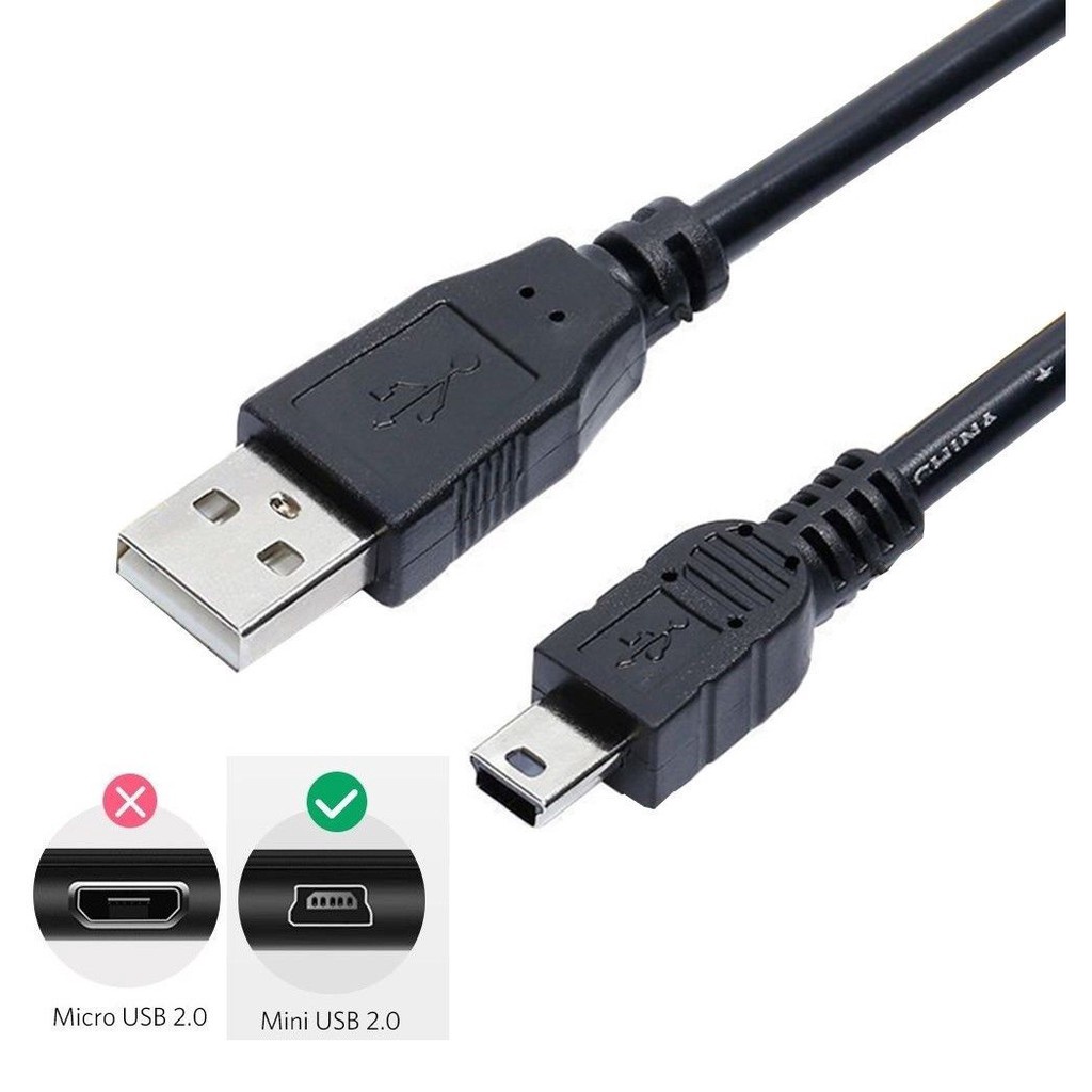 Dây Cáp Sạc Nhanh 0.5M / 1M / 1.5M / 2M / 3M Mini USB Cho Điện Thoại / Camera Mp3 Mp4