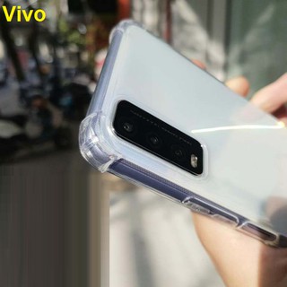 Ốp Lưng Vivo Y20/Y20s/Y20i/Y12s Dẻo Trong Suốt Chống Sốc Có Gờ Bảo Vệ 4 Góc
