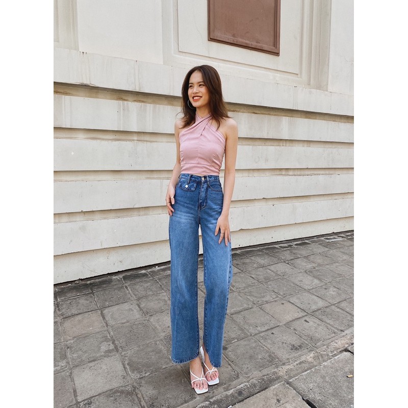Quần ống suông Haley jean RÊVER