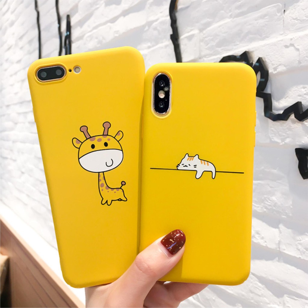 [ IPHONE ] Ốp Lưng Silicon Animal - B102