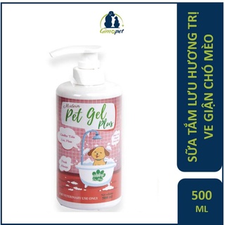 Sữa Tắm chó mèo Pet Gel Plus giảm ve rận, khử mùi
